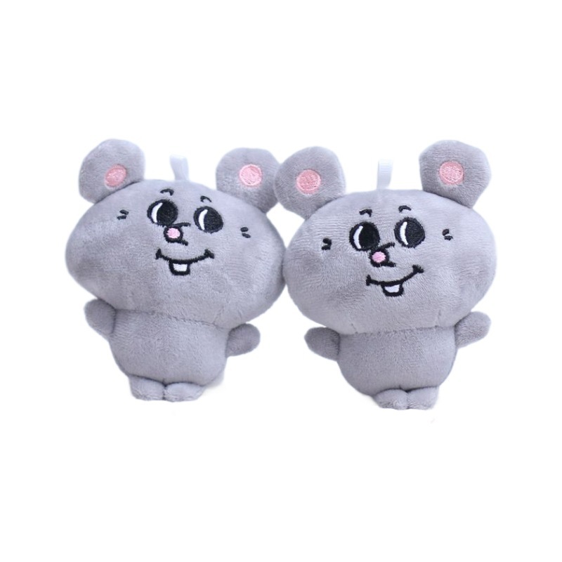 ネットの赤いかわいい萌美とラットの掛け物のぬいぐるみの子供の小さいネズミの包みは鍵を掛けて人形を掛けます。|undefined
