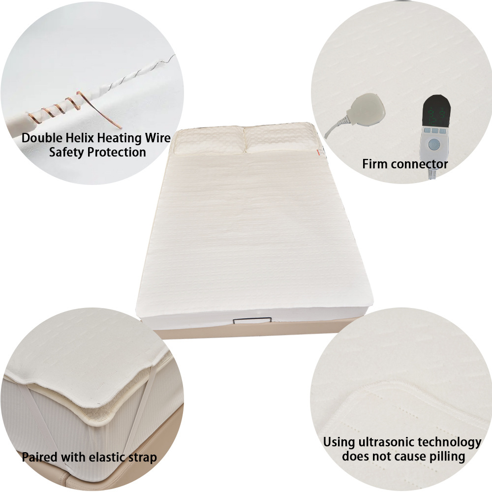 Coperta riscaldante elettrica standard 220V UE 110V Giappone USA AU Materasso caldo_voghion.com