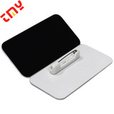 Разнообразный геометрический пластиковый двухцветный цветовой круг, магнитная булавка, (Трансграничная торговля), Спот (в наличии)