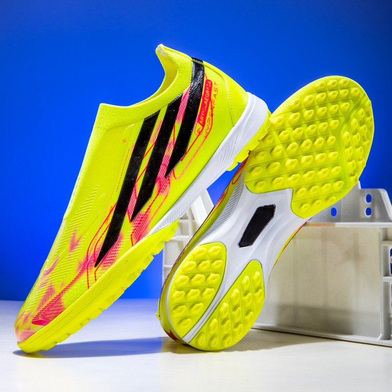 Tenis de Fútbol de Entrenamiento Profesional para Hombre Tejido Volador y TPU