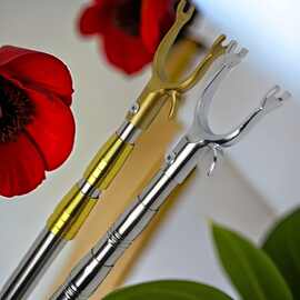 晾衣杆撑衣杆晾衣叉挑衣杆伸缩挑家用晾不锈钢2.5米3米加长衣叉杆