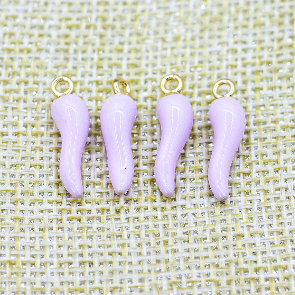 Accesorios de la joyería hecha a mano DIY aleación goteo pimienta 10 unids/pack casera pendientes colgante