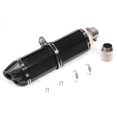 Ninja 250, Yongyuan 350R25/R3 – Exhaust pipe - 16-double-tail-extended-small-hexagonal-black-laser