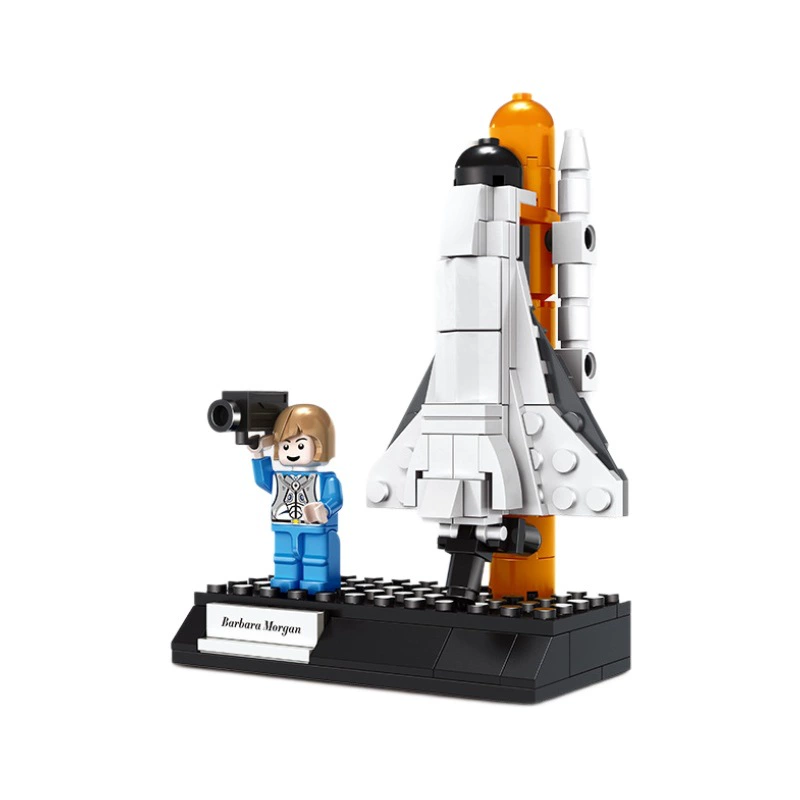 万格 Toy, aerospace spaceship, ship model, constructor, small particles, 6-12 years
