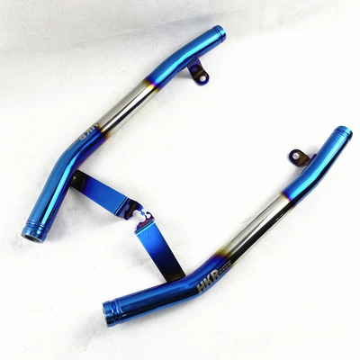 JET Stainless Steel Burned Motorcycle tail