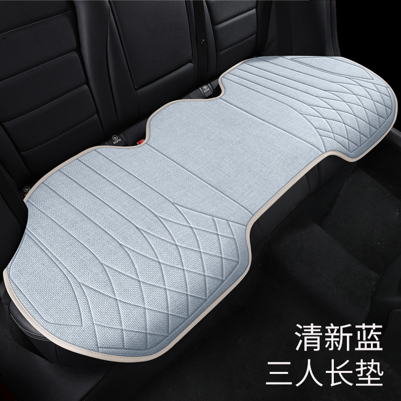 Seat cushion, seat cover: Universal Set - fresh-blue-three-seat-long-cushion-four-seasons-universal