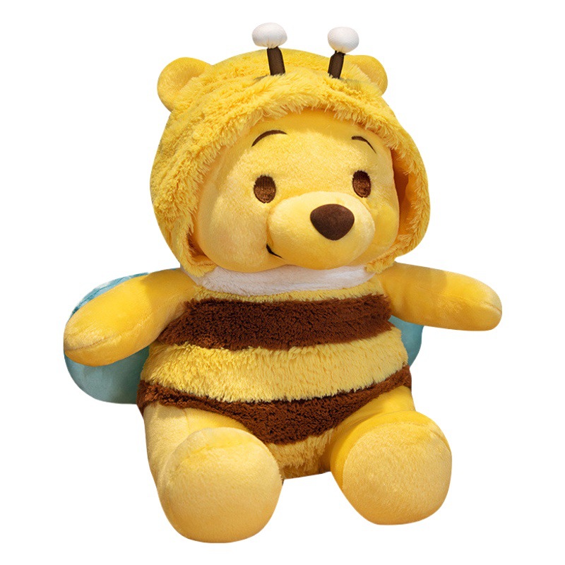 Peluche de Winnie the Pooh: peluche viral de oso adorable, almohada de peluche - Regalo de cumpleaños perfecto para tu novia