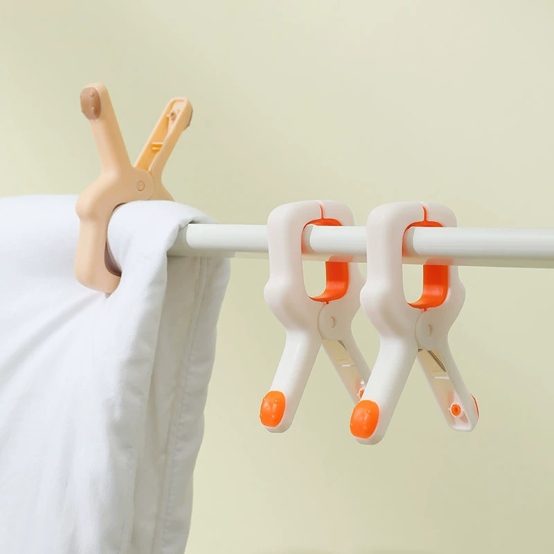 Клип вешалка для одежды прочное ветрозащитное солнцезащитное одеяло большой зажим Бытовая Одежда зажим для чулочно-носочных изделий пластиковый зажим для полотенец и простыней