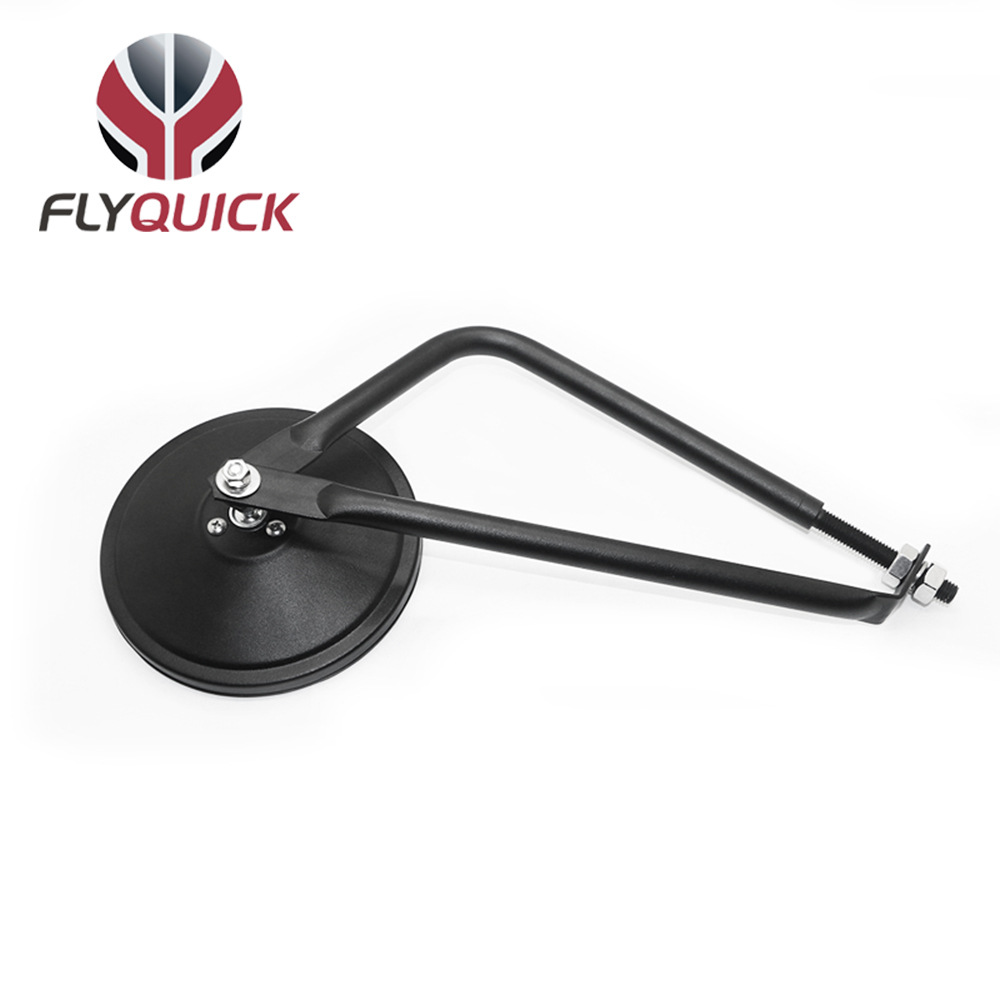 FLYQUICK, especializada en el comercio transfronterizo, ofrece nuevos vehículos todoterreno, espejos retrovisores de liberación rápida para el pilar A del Jeep Wrangler modificado.
