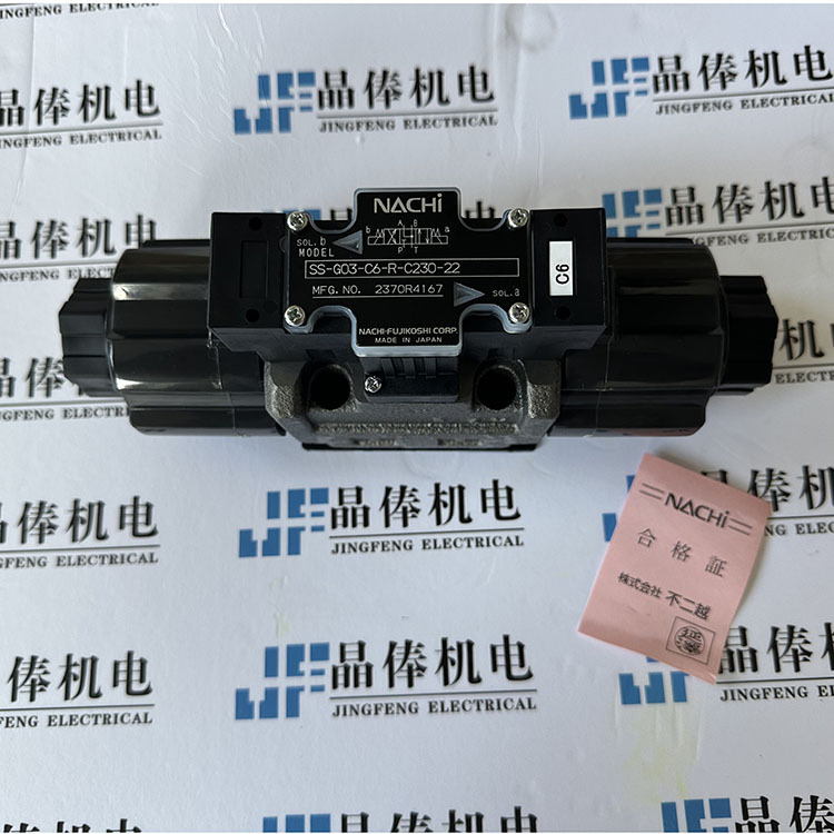 SA-G03-C4-FR-D2-J22不二越NACHI电磁阀 SA-G03-C4-GR-D2-J21