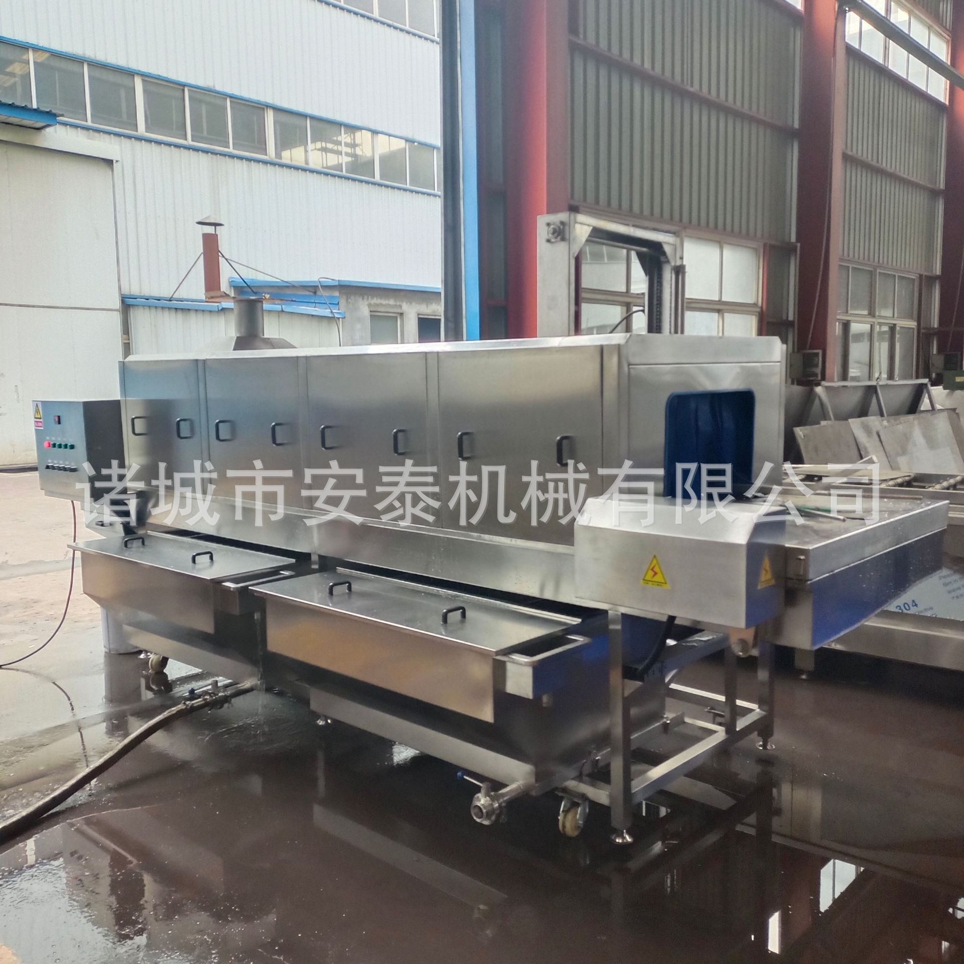 电加热食品筐高压喷淋清洗机 蒸汽周转筐高压清洗机 塑料筐清洗机