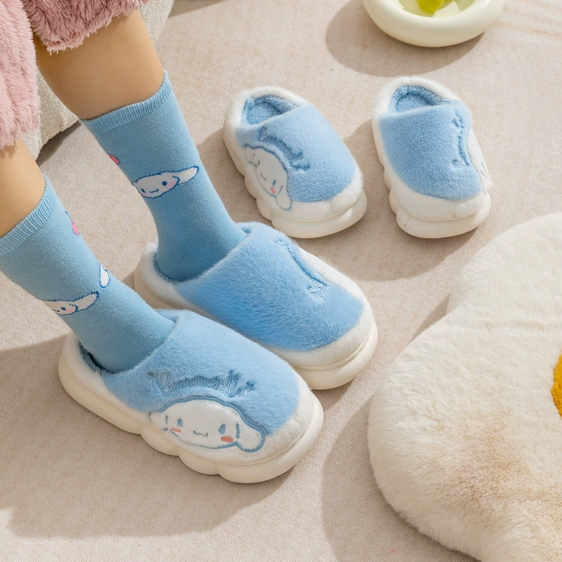 Hello Kitty, демисезонные тапочки, семейный стиль