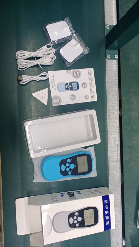 メーカー現物ブルースクリーン双出力マッサージ器パルスミニ頚椎肩口理学療法器デジタル経絡マッサージ器|undefined