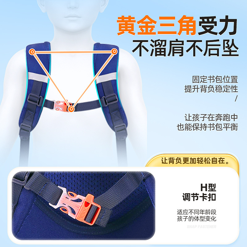 Mochilas escolares para niños, niños de escuela primaria, niños de 213 a sexto grado, protección de la columna, reducción de la carga, mochila ligera ligera y resistente a la suciedad