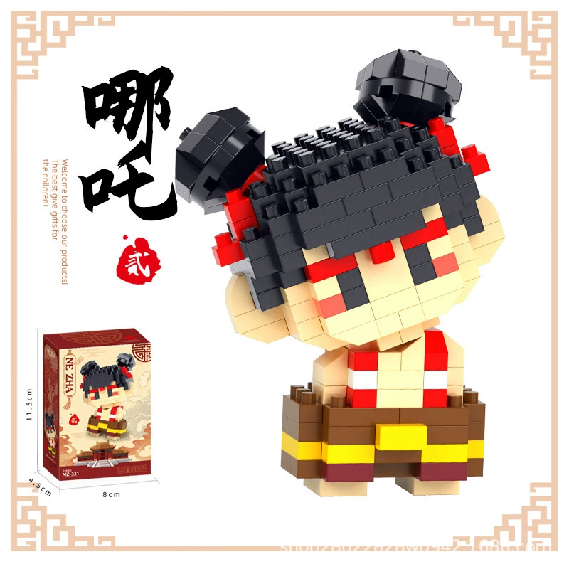 Lego, мультяшная столовая кукла, конструктор, игрушка