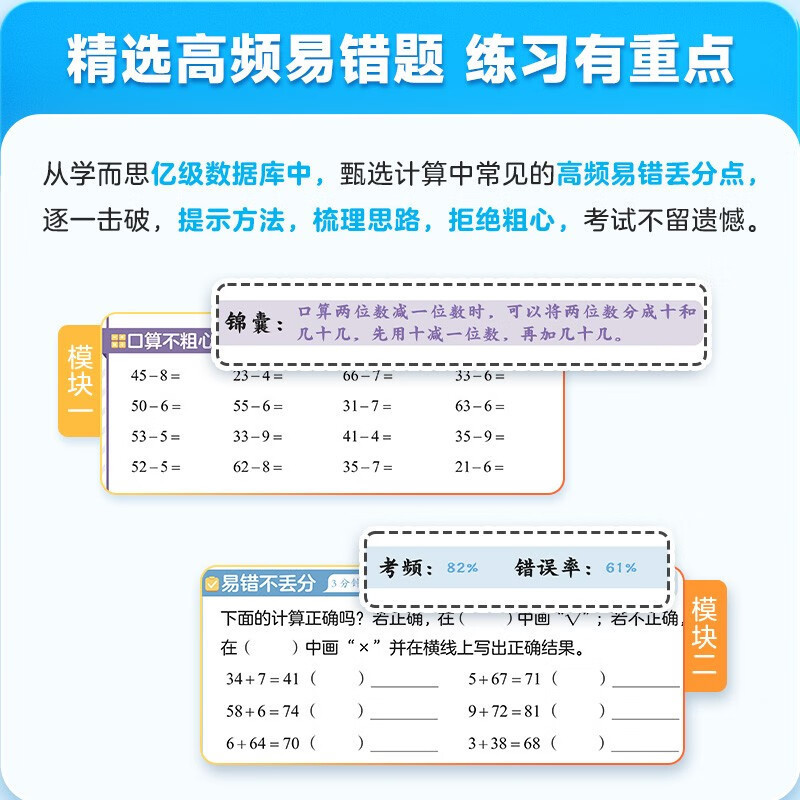 Hui教育 学而思 2025版 小学数学 计算天天练一二三四五六年级|undefined