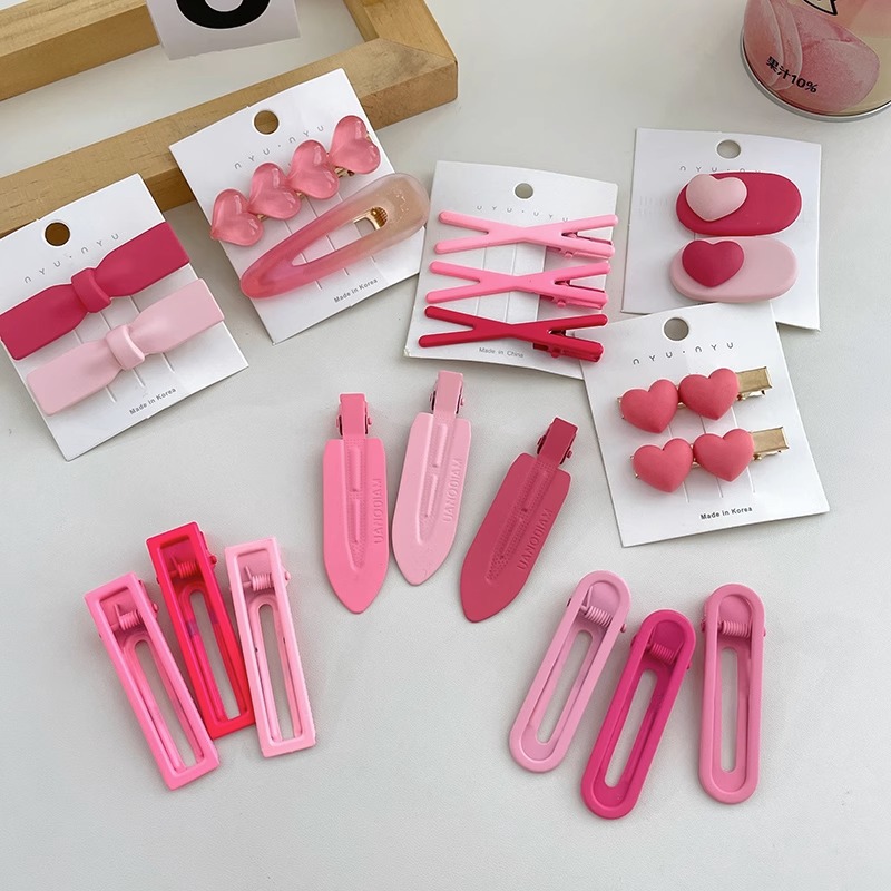 Horquilla de dopamina clip lateral femenino flequillo de sentido avanzado clip pequeño roto horquilla de moda clip lateral lindo clip bb clip tocado