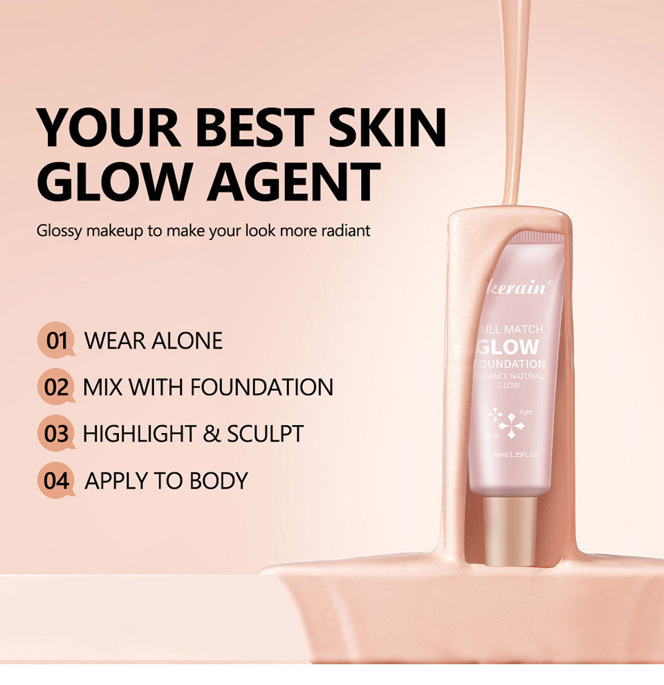 Cross-border Lakerain Luminous Foundation Is Clear Moisturizing, Provides Natural Coverage, Long-lasting, Not Easy To_voghion.com