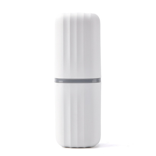 Factory Wholesale Travel Simple Portable Toothbrush and Toothpaste Storage Box, Wavy Business Trip Travel Hygiene Cup Set