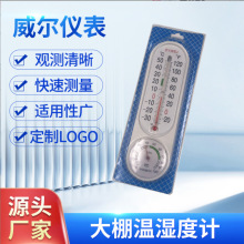 长条DY干湿温度计 家用挂式温湿度计温湿计疫苗养殖 大棚温湿度计