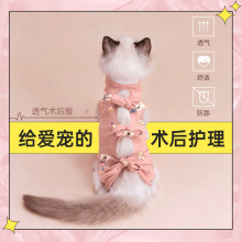 猫咪绝育服母猫手术服衣服透气戒奶服断奶服公猫防舔术后宠物猫猫