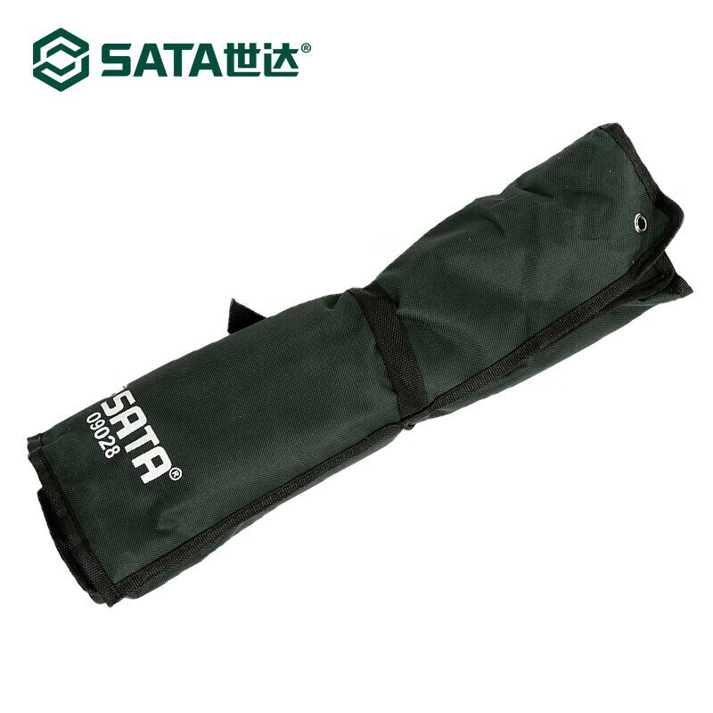 SATA 09028 11 piezas completamente pulido conjunto de llave de ciruela doble