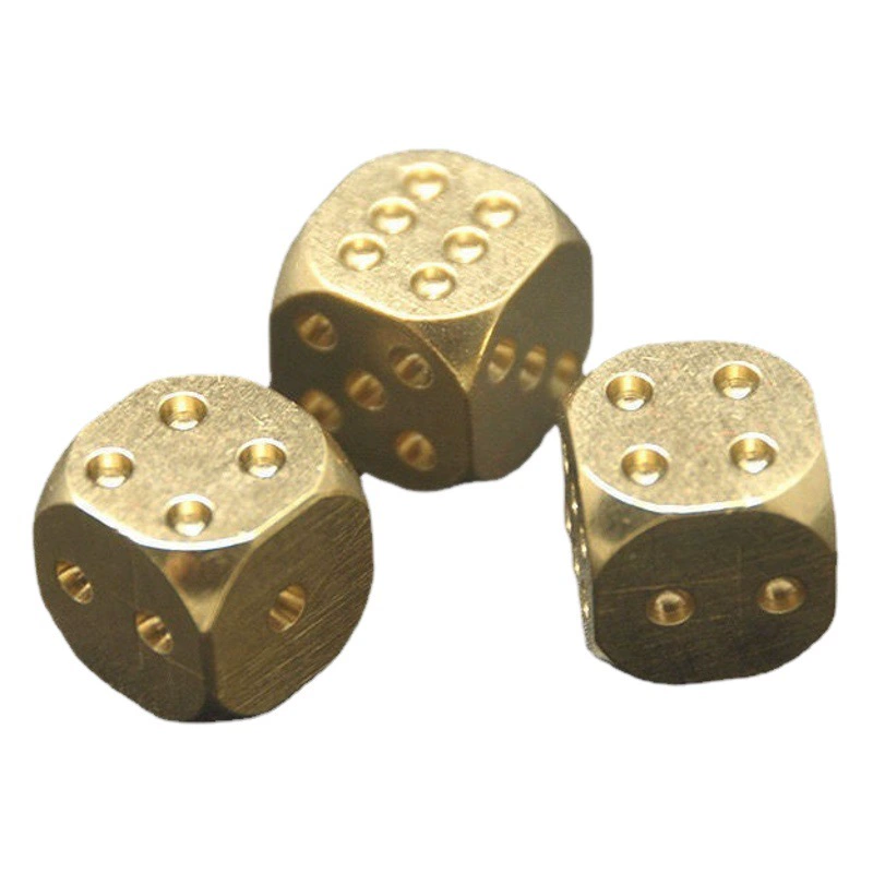 Латунное сплошное сито из кубиков KTV Товары Творческая личность прочный заводской брелок Гуань Гун Укун висит