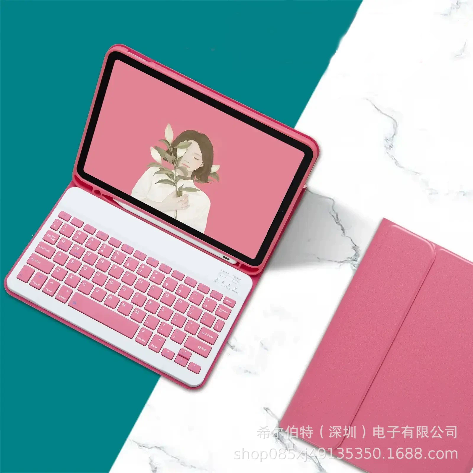Чехол (Apple iPad 11'') с Bluetooth-клавиатурой, держателем для стилуса, несколько цветов