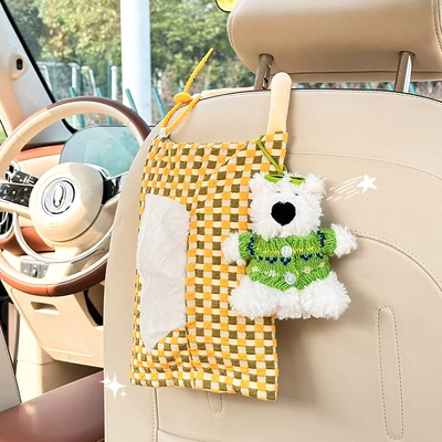 Car tissue box/set | Home and Car Tissue Hanging Bag