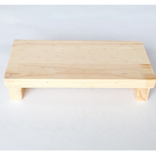 木制小花架桌面小木架显示器增高支架室内多肉花架子置物架