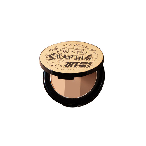 Meixier three-color contouring powder three-dimensional slimming and brightening powder V-face nose shadow shadow powder highlight contouring palette combination