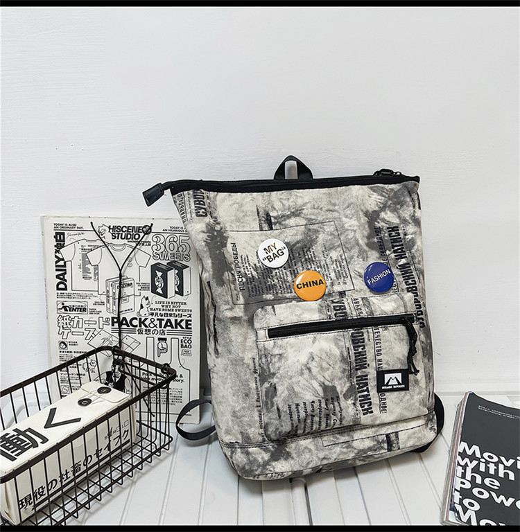 Schoolbag College Students New Japanese Large-capacity Leisure Travel Backpack display picture 18