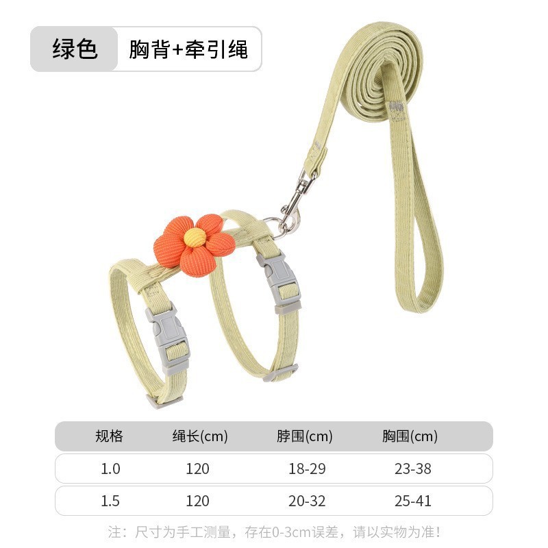 Kit de cuerda de tracción para gatos ajustable I-shaped cat chain correa de pecho para gatos para salir al por mayor artículos de mascotas especiales