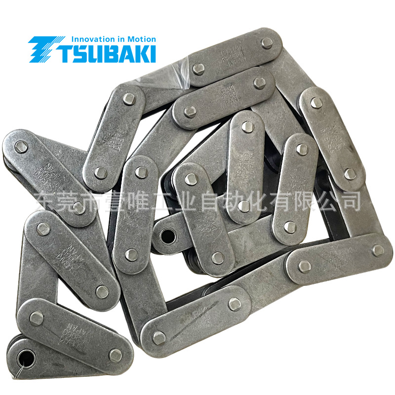 日本椿本小型S滚子 RF2060S 双倍节距38.1mm精度高直型链板输送链