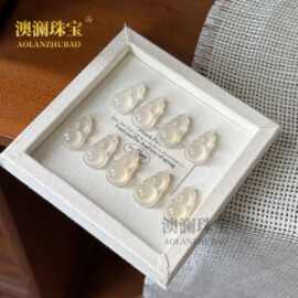 厂家批发冰白色玉髓玛瑙高冰双面葫芦吊坠冰种白玉髓福禄女款项链