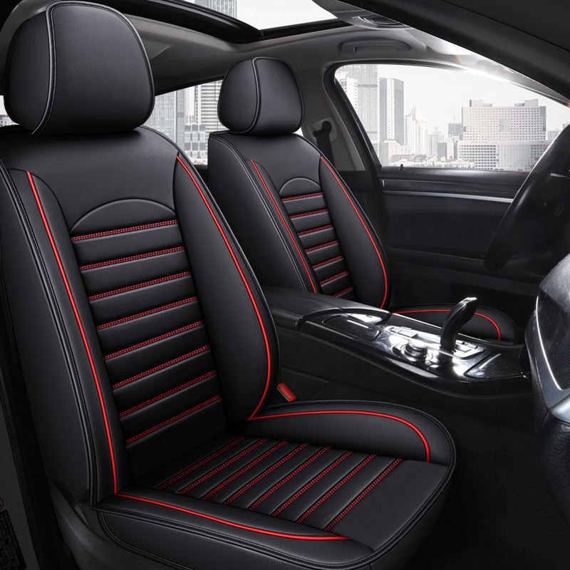 Breathable Full Surround – Universal Seat cushion, seat cover - red