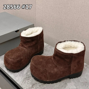 25���¿��޻�ëë�ӽq�Ӻ�ѩ��ѥ��Ů������^��Ь�����ůѥ��