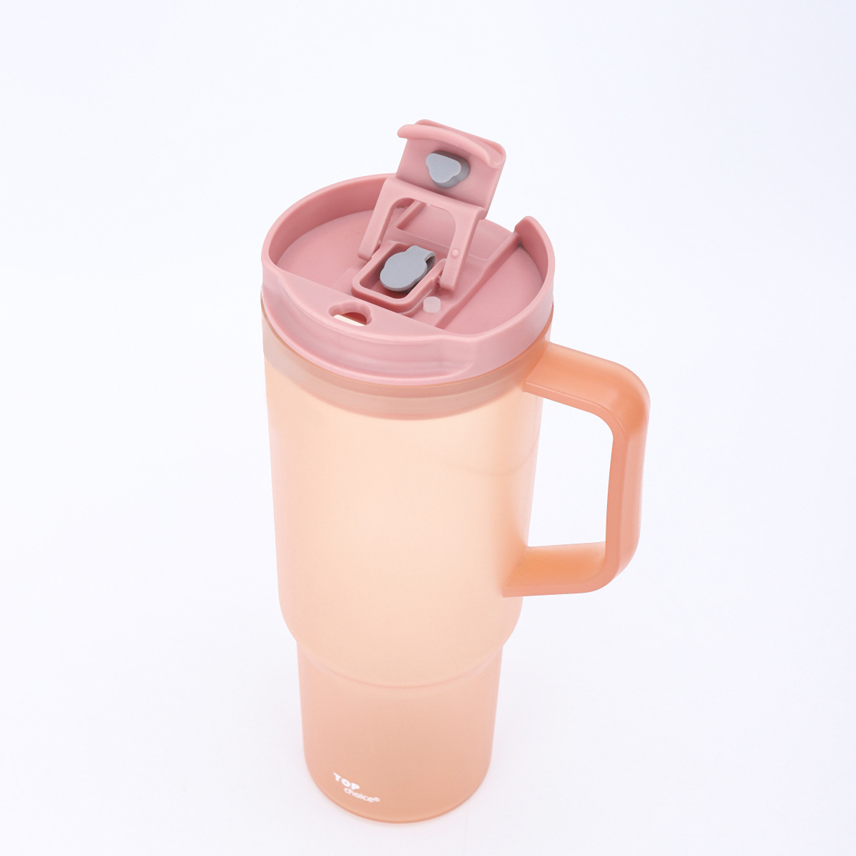 Nueva gran capacidad de 40oz mango taza de plástico anti-caída a prueba de polvo multifuncional taza de bebida doble taza de agua portátil al aire libre al por mayor