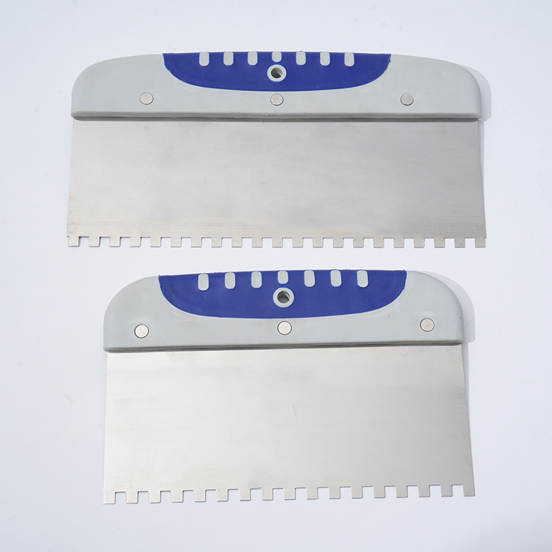 新款不锈钢齿形刮刀刮板腻子刮片五金工具批发欢迎来样厂家合作