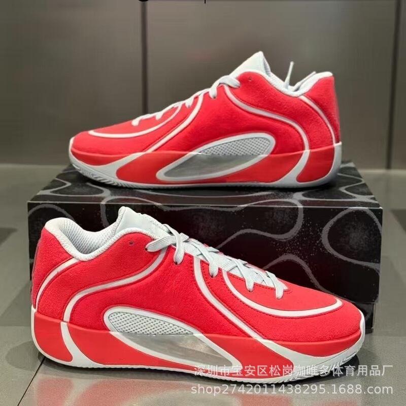 Cross-Border Putian Tatum Fourth Generation Tatum4 Basketball Shoes Air Cushion Cushioning Wear-Resistant Lightweight Breathable Practical Sports Shoes