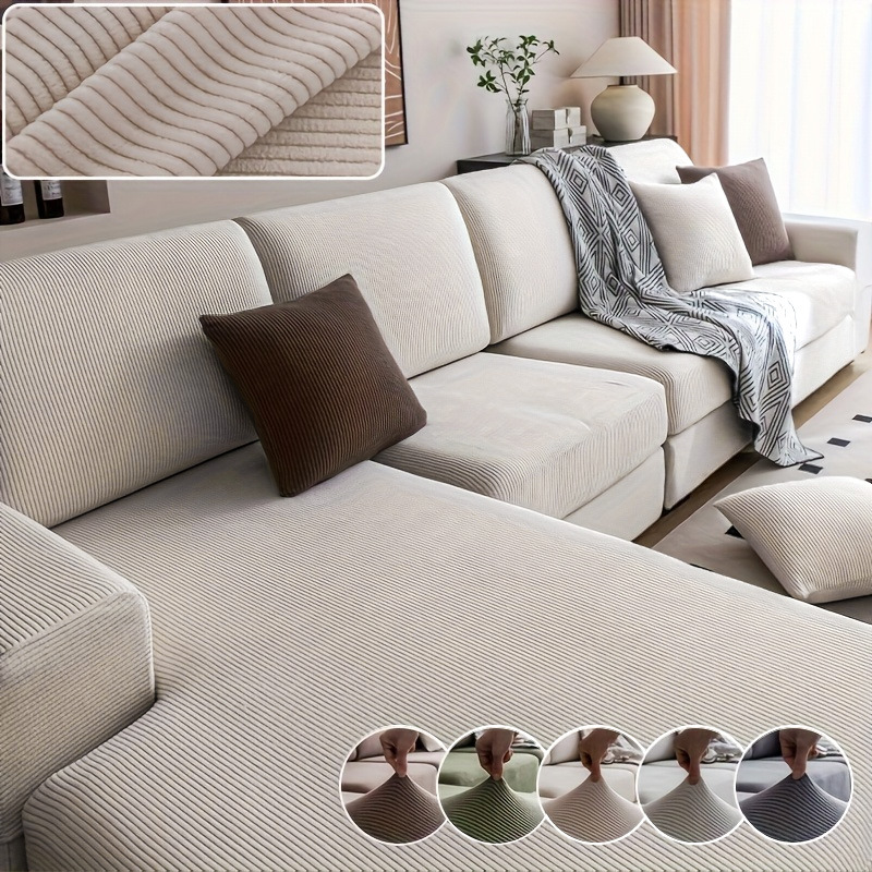 Moderno y simple cubierta de sofá elástico cubierta de cojín de sofá universal todo incluido cubierta de sofá universal se puede lavar a máquina cuatro estaciones cubierta de sofá universal