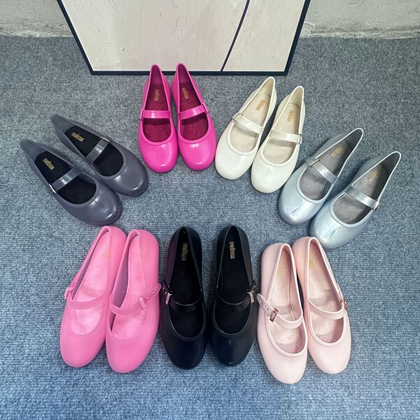 Melissa Casual Jelly Ballet Shoes Fragrant Jelly Beach Shoes