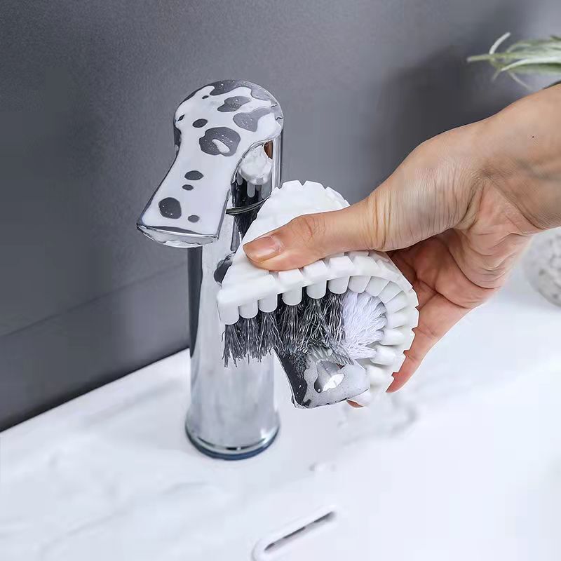 Household Cleaning Brush, Bendable Kitchen Sink Tile Floor Brush, Bathroom Sink Washbasin Bathtub Floor Brush Household Cleaning Brush, Bendable Kitchen Sink Tile Floor Brush, Bathroom Sink Washbasin Bathtub Floor Brush