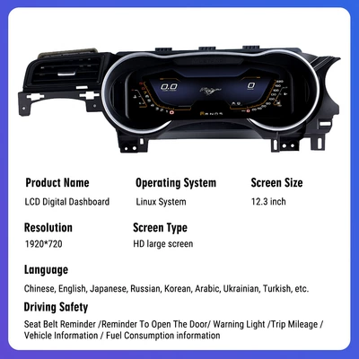 New applicable Ford Mustang automobile instrument