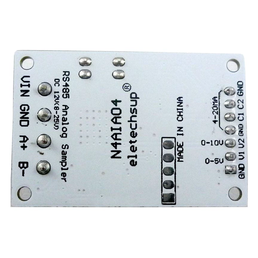 Аналоговый коллектор сбора напряжения и тока RS485, 4–20 мА, АЦП Modbus RTU 03 06, функциональный код