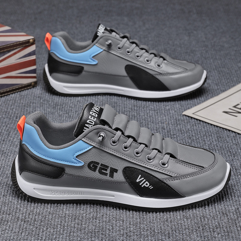 Nueva moda 2025 primavera y otoño zapatos casuales para hombres zapatos para correr de un pie Forrest Tendencia deportiva Todo fósforo y ligero