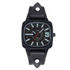 Retro leather universal quartz swiss watch for leisure