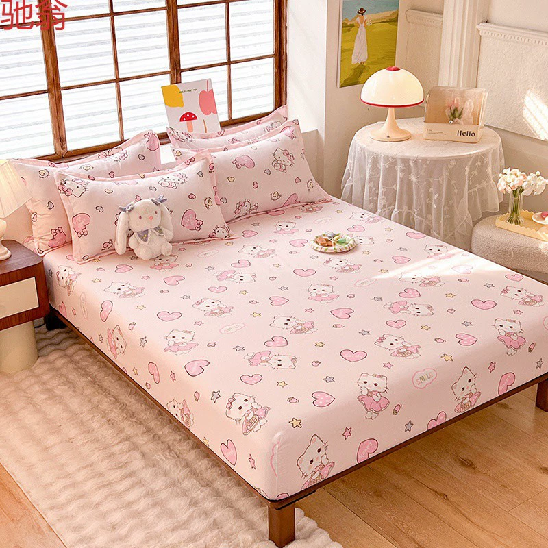 Простыня для принцессы, покрывало, наволочка, комплект, интернет-знаменитость, 2 предмета, 3 предмета