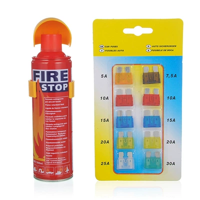 Tools, Fire Extinguisher, Jumper Cables, Kempinq və səyahət