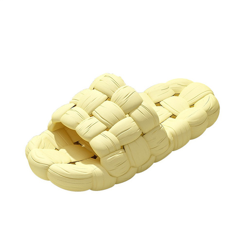 Slip-on Men's Summer Indoor Home Bathroom Shower Anti-slip Anti-odor Homestyle Foot-mat Sensation Silent Cool Slippers for Women